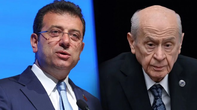 Ekrem İmamoğlu ndan Devlet Bahçeli ye cevap!
