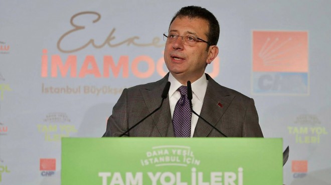 Ekrem İmamoğlu ndan  güven  mesajı