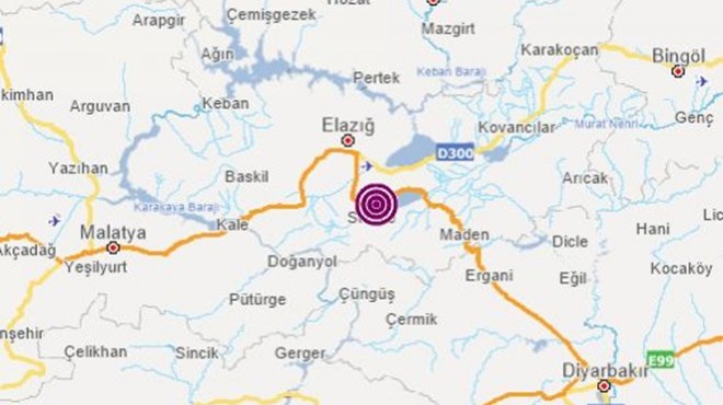 Elazığ Sivrice'de peş peşe 2 korkutan deprem