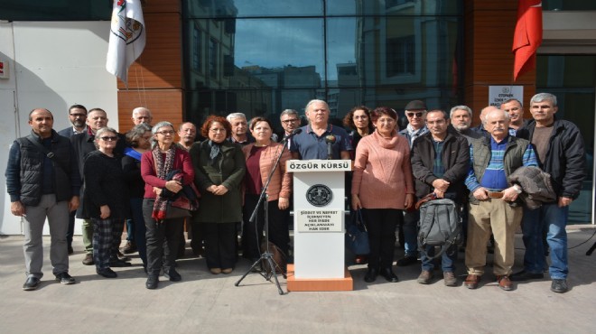 Emek ve Demokrasi Güçleri'nden ‘sessiz kalmayın' çağrısı