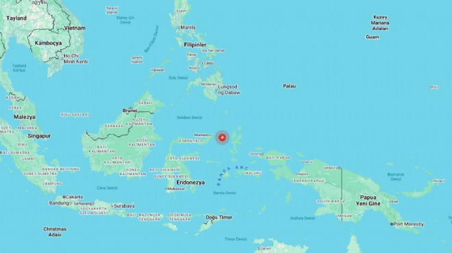 Endonezya da 7.8 büyüklüğünde deprem