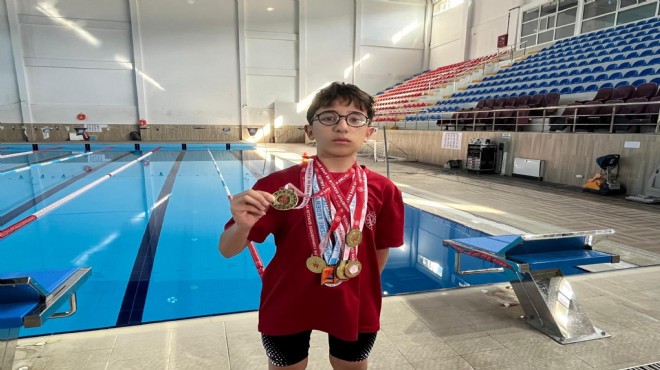 Engelleri havuzda aştı: 5 branşta, 5 altın madalya!