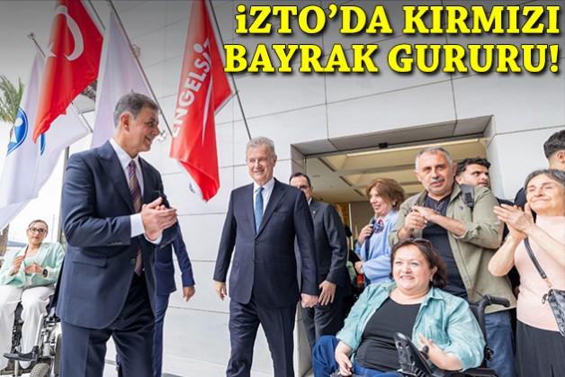 Engelsiz İzmir vurgusu:  İZTO’da Kırmızı Bayrak gururu