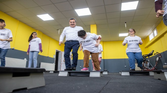 Engelsiz Yaşam Köyü’ne yeni spor salonu!