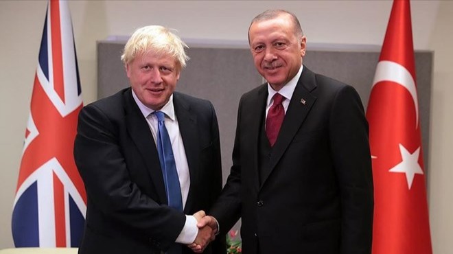 Erdoğan, Johnson ile telefonda görüştü