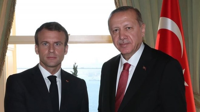 Erdoğan, Macron ile telefonda görüştü