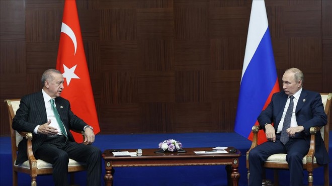Erdoğan Putin'le tahıl koridorunu görüştü
