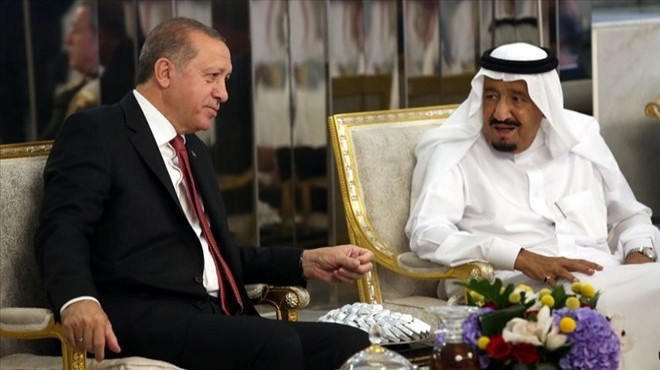 Erdoğan, Suudi Arabistan Kralı Selman ile görüştü