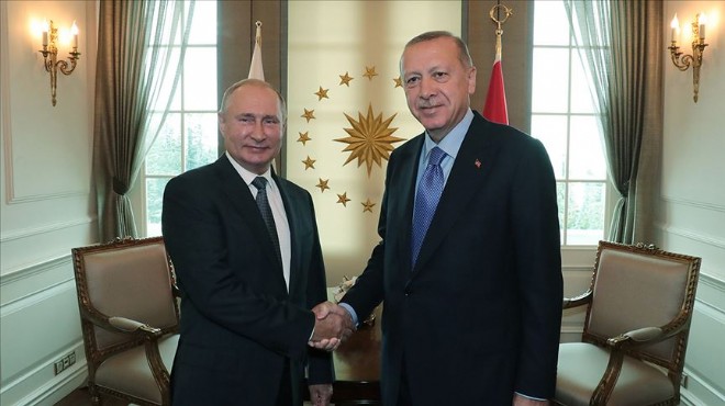 Erdoğan dan Putin ile kritik görüşme