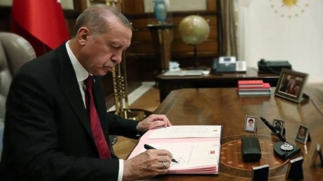 Erdoğan dan görevden almalar: Sürpriz isim de var!