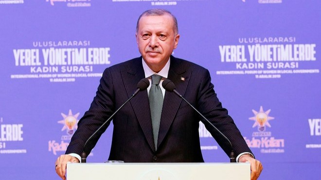 Erdoğan dan kadınlara  siyaset  çağrısı