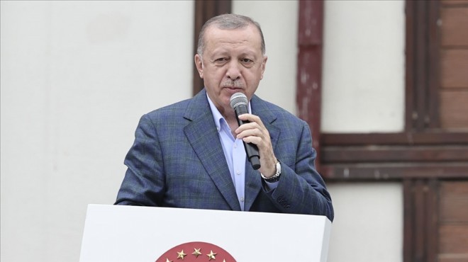 Erdoğan'dan sel bölgesinde vatandaşlara çağrı!