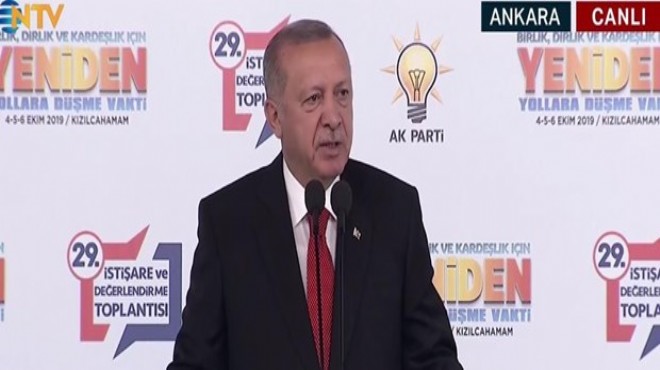 Erdoğan'dan 'yüzde 40' açıklaması!