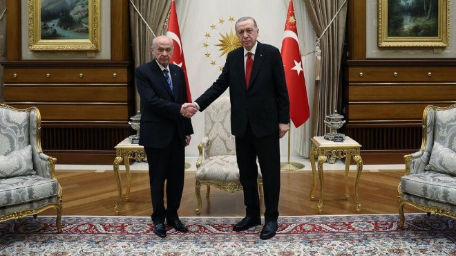 Erdoğan ile Bahçeli Külliye de görüştü