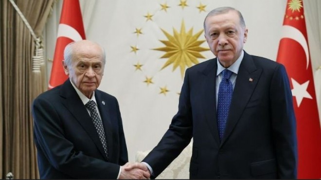 Erdoğan ile Bahçeli’den 1 saatlik görüşme