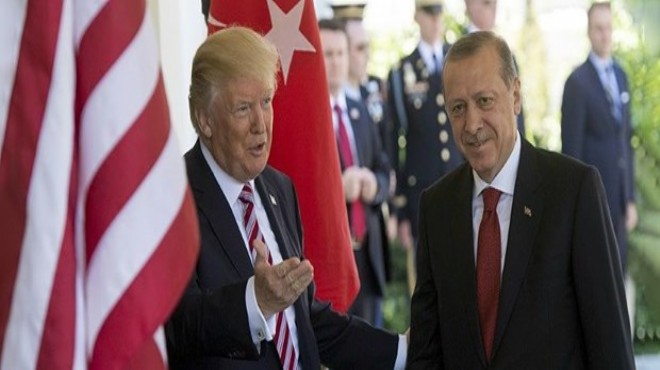 Erdoğan ile Trump Suriye yi görüştü