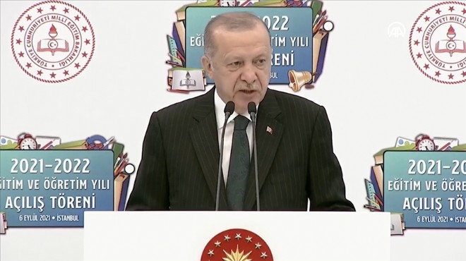 Erdoğan'dan yüz yüze eğitim açıklaması