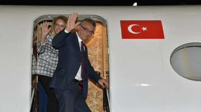 Erhürman, ilk resmi ziyareti için Ankara da