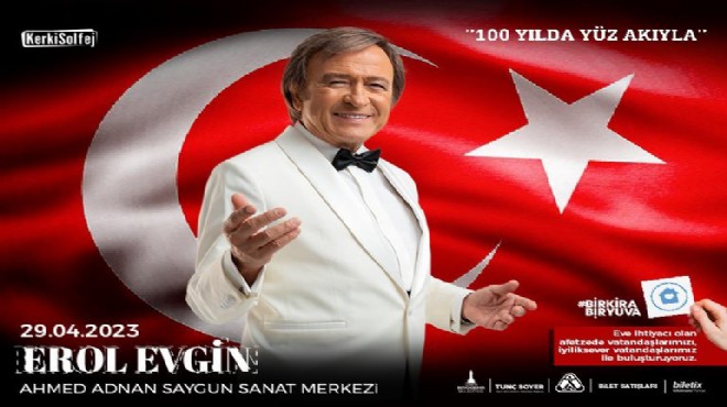 Erol Evgin depremzedeler için geliyor