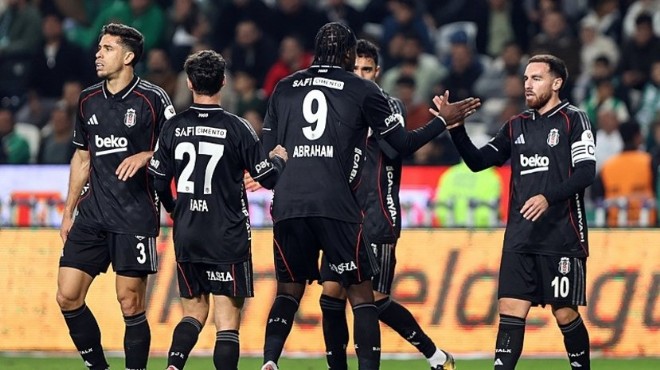 Beşiktaş, Konyaspor u 2 golle devirdi