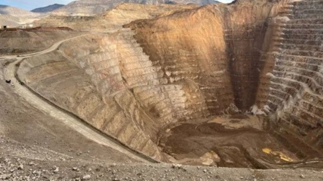 Erzincan'daki maden ocağında üretim durduruldu