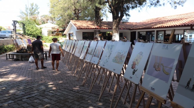 Eşitlikçi çizgiler Karaburun da sergide!