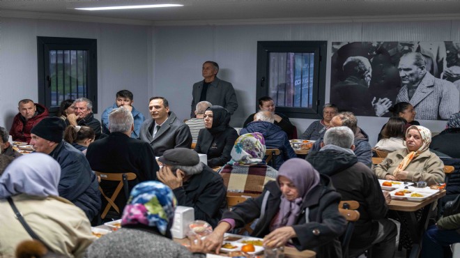 Eşki iftarını Kent Lokantası nda yaptı