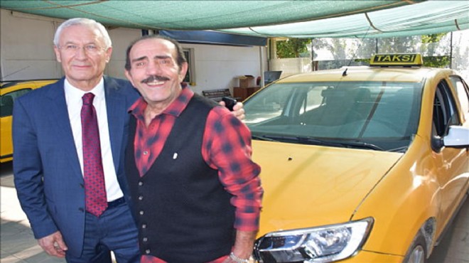 Eski taksici Keser'den İzmir'e sürpriz ziyaret