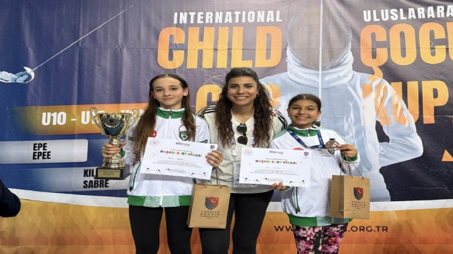Eskrimde İzmir rüzgarı: Balcı nın öğrencileri zirvede
