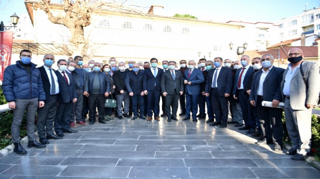 Esnaf temsilcileri içini Bornova’da döktü