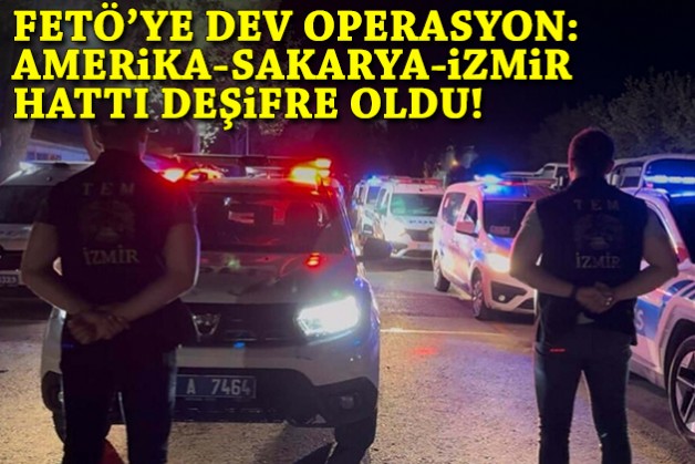 FETÖ'nün Amerika-Sakarya-İzmir hattı deşifre oldu!