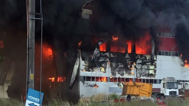 Fabrikada yangın faciası: 4 kişi öldü