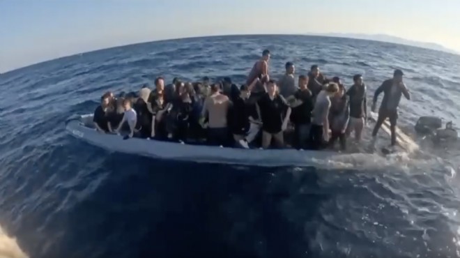 Facianın eşiğinden dönüldü... 36 göçmen son anda kurtarıldı!