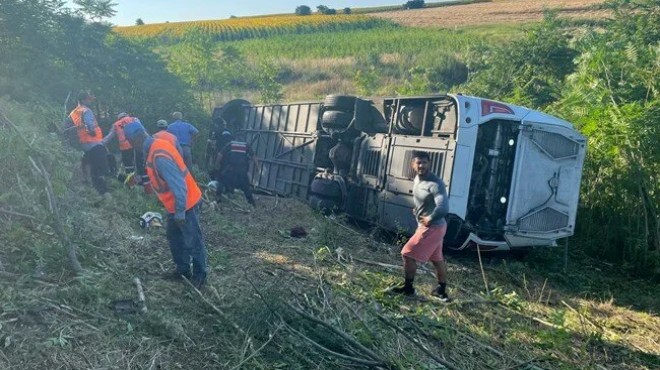 Kırklareli'nde feci kaza: 6 ölü, 25 yaralı!