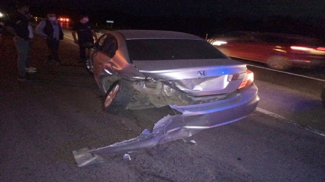 Feci kaza! İki otomobil çarpıştı: 4 yaralı