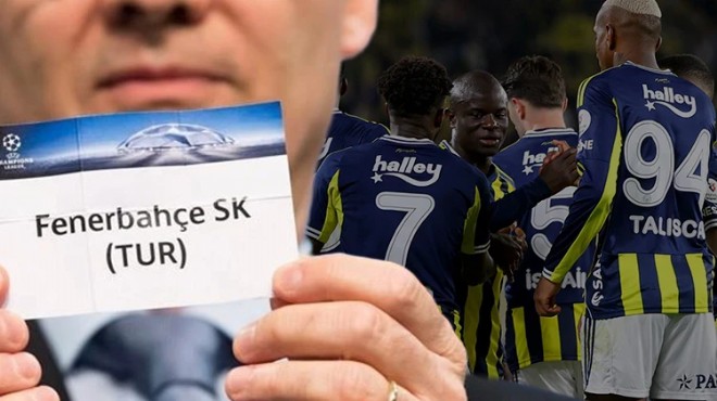 Fenerbahçe nin Devler Ligi ndeki rakibi belli oldu!