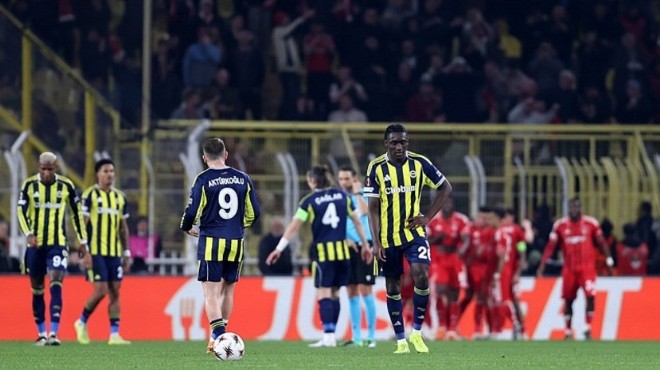 Fenerbahçe turu zora soktu: Kadıköy de farklı mağlubiyet!