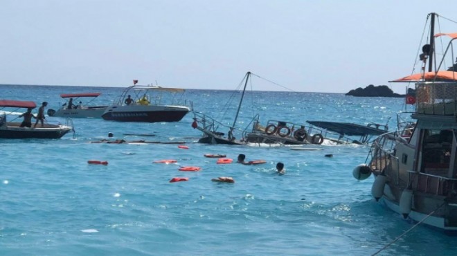 Fethiye'de batan tur teknesinden acı haber!