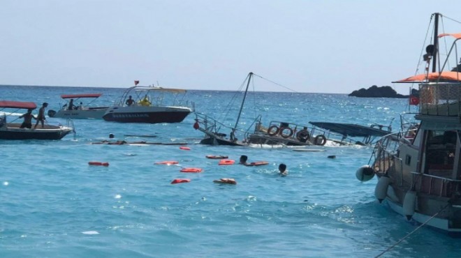 Fethiye de batan tur teknesinden acı haber!