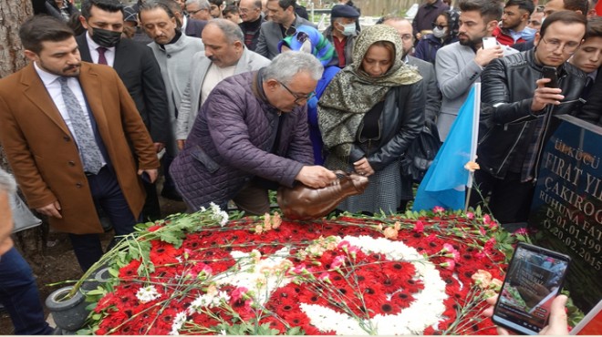 Fırat Çakıroğlu, ölümünün 7. yılında mezarı başında anıldı