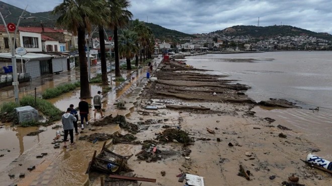 Foça da afetzedelere 7,5 milyon TL’lik destek