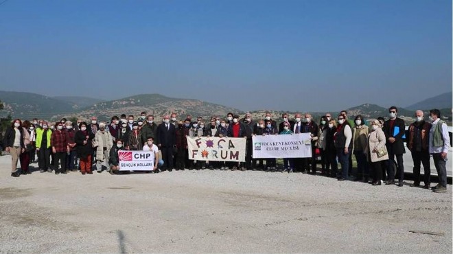 Foça da biyokütle atık tesisi isyanı!