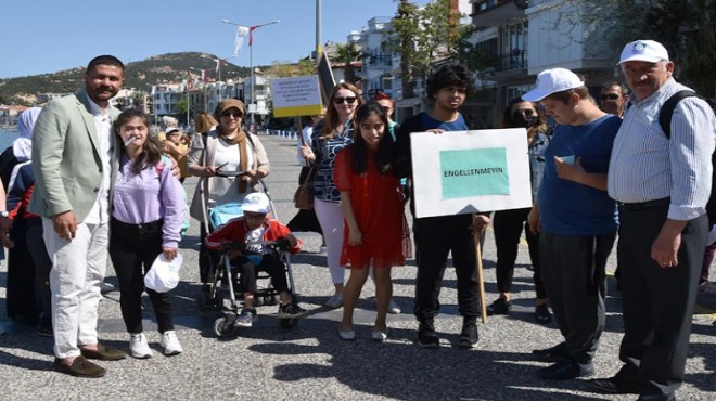 Foça'da engelliler haftası etkinlikleri başladı