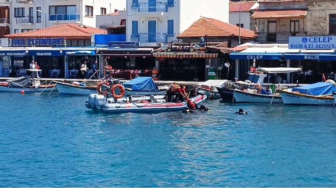 Deniz dibi temizlendi: Foça da geniş çaplı çalışma