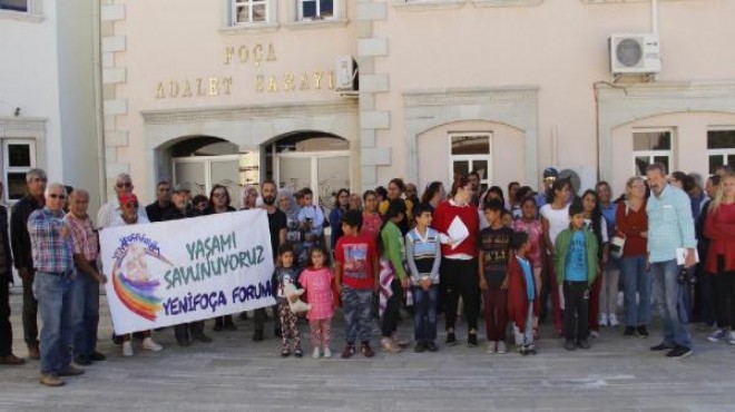 Foça'daki veliler taşımalı eğitim istedi