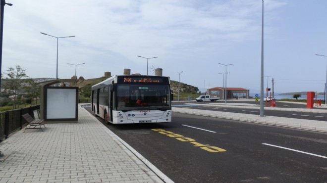 Foça'daki yeni terminal faaliyete girdi