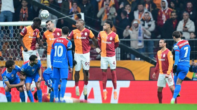 Galatasaray evinde Atletico Madrid ile berabere kaldı