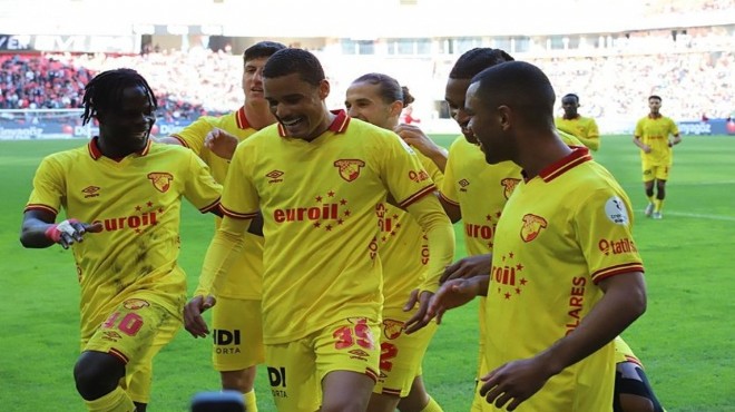 Gaziantep te kazanan Göztepe!