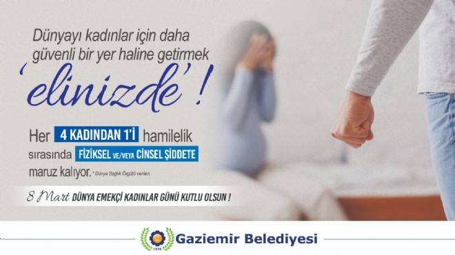 Gaziemir de anlamlı çalışma: Elinizde!