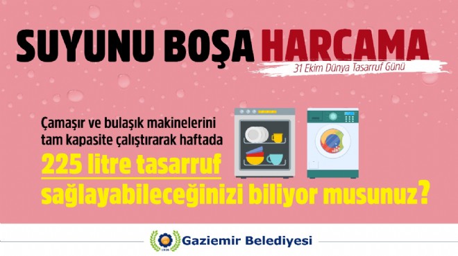 Gaziemir de belediyeden hayati çağrı!